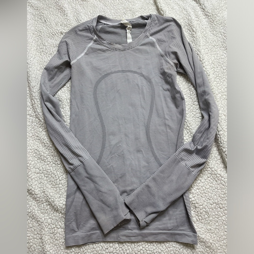 Lululemon striped long sleeve shirt